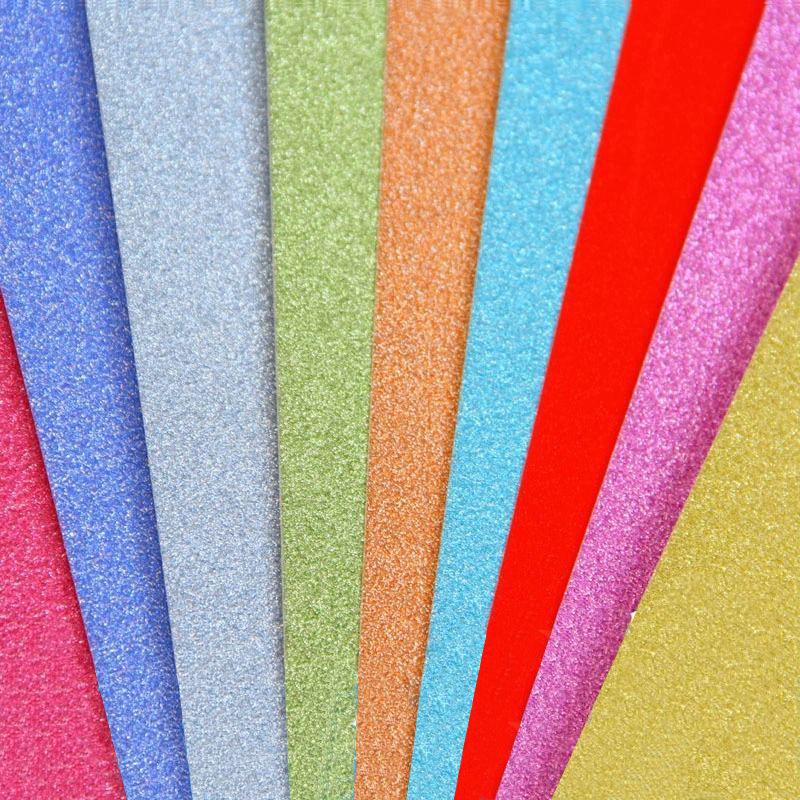 250g Gold Glitter Pearlescent A4 Paper for Handmade Cards – Special Christmas Craft Paper, Sturdy and Shaped