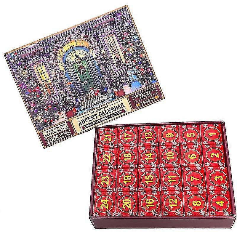 Advent Calendar Christmas Jigsaw Puzzle Christmas Emporium 1008 Pieces Puzzles - Mishan