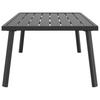 Garden Coffee Table Anthracite 110 x 55 x 35 cm Steel
