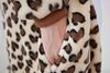 Leopard Kigurumi Pajamas for Adults, Loungewear, Animal Cosplay Costume, Halloween, Christmas, Unisex (Size M (159cm-168cm))