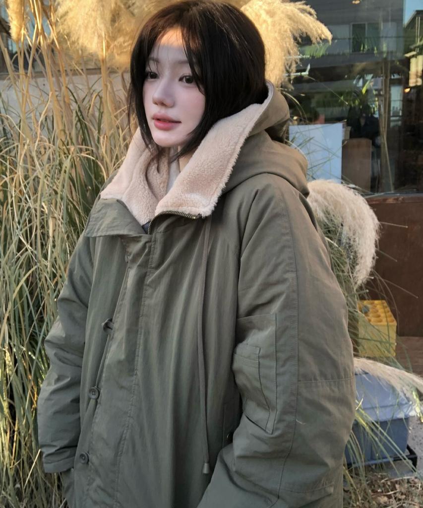 Wednesdayoasisforwomen N-3B Fishtail Flight Tumble Padded Field Coat_Khaki(Wc25-Ot05)