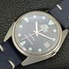 VINTAGE ORIENT AUTOMATIC JAPAN MENS BLUE COLOR DIAL WATCH A700605-5 R204-a700605