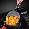 Feinmaschiges Frittierkorb Sieb 304 Edelstahl Multifunktional Hot Pot Mehlsieb Filter Schaumlöffel Abtropfsieb Küchenwerkzeuge