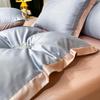 Nanjiren Sateen Silk-Feel 4-Piece Bedding Set