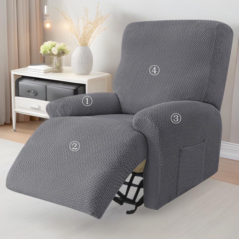 Thickened Non-Slip Sofa Cover for Massage Recliner Chair, Pet & Dirt Resistant.