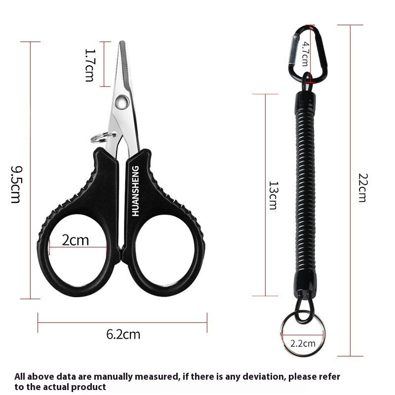 Professional Carp Fishing Tool, 1PC Titanium Coated Scissor Plier, PE Braid Line Cutter Stainless Steel