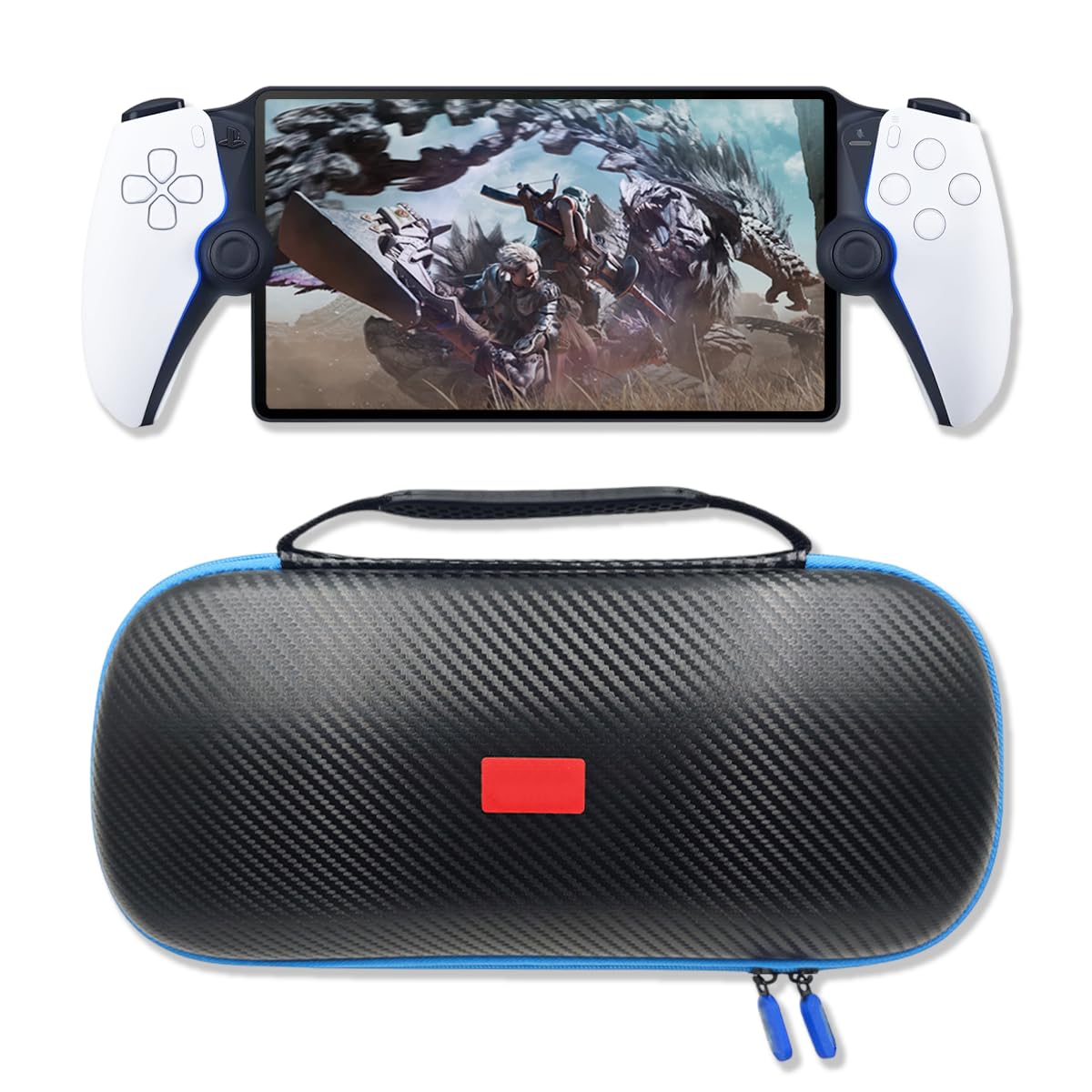 

[K&SGAMER] PS Portal Dedicated Hard Case for PS5 Remote Player, Waterproof and Water-Repellent Carrying Bag, Storage Box