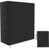 Abdeckung für klappbaren Tischtennis Tisch, 210D Oxford Stoff Wasserdicht Winddicht 64.96x27.56x72.83 Zoll Robust Reißfest