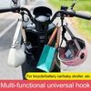 360 Degree Rotating Heavy Duty Handlebar Hanging Clamp On Hanging Hook Stroller Hook  Electric Bike