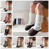 Japanese Style Knitted Leg Cover JK Leg Socks Sweet Ballet Guards Socks  Autumn/Winter