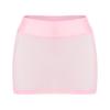 Womens See-through Miniskirt Sheer Mesh Low Rise Pencil Skirt Nightwear