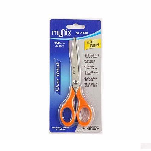 

Kangaro MUNIX Scissors SL-1160 152 mm with Orbital Riveting for Smoot Pack 1 | V JL156585672226