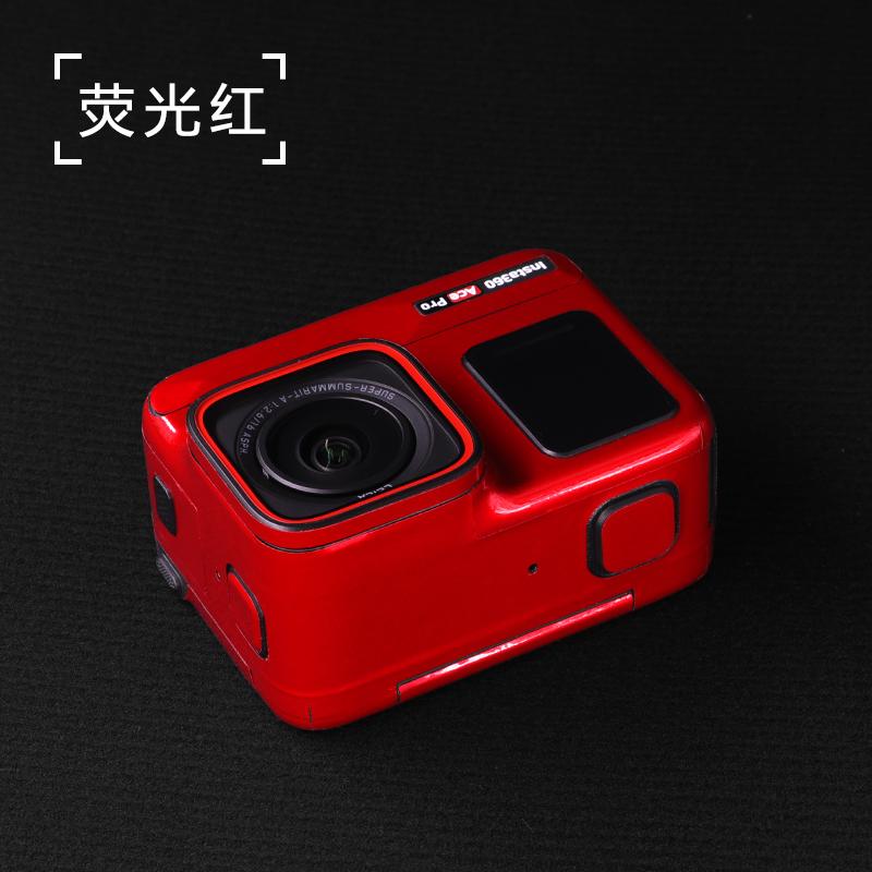 Stickers Protective Film for Insta360 Ace Pro Scratch-proof Decals Fluorescent Skin for Insta360 Ace Pro Action Camera