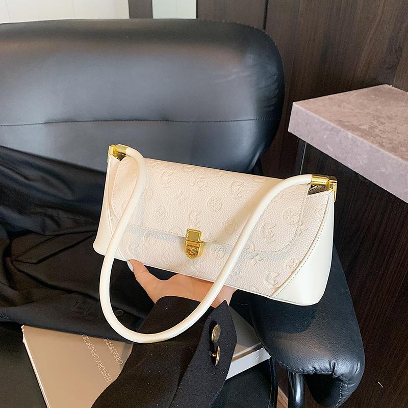 

Today s popular shoulder bag women s new fashionable versatile underarm bag niche commuter bag белый
