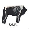 Dog Skeleton Halloween Costume Apparel Clothes Onesie for Festival Carnival