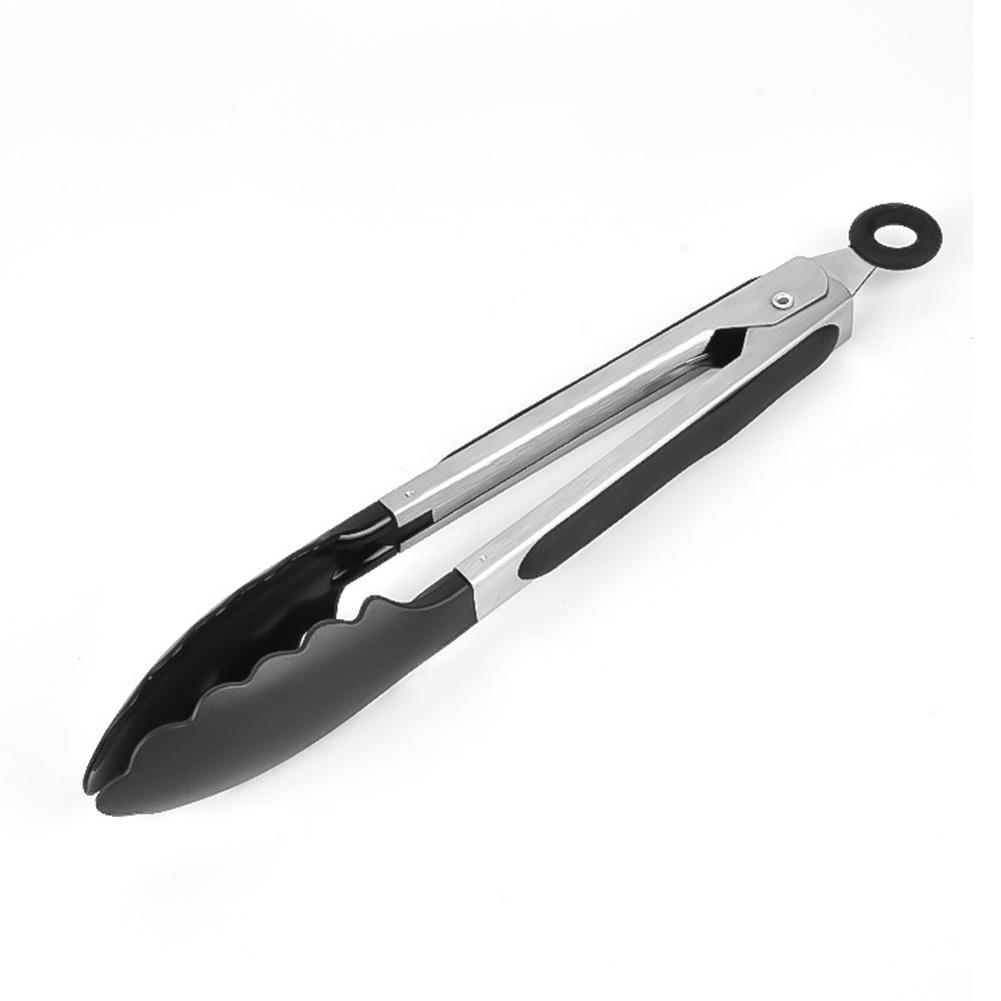 Set 3 Pinze Da Cucina In Acciaio Inossidabile E Silicone – Misure 7, 9 E 12 Pollici, Antigraffio, Con Blocco, Per Insalate E BBQ