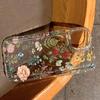 Floral Pattern Printed Phone Case, Suitable for iPhone 17, 16, 15, Plus, Pro, Max Series Phones - Suitable for Use As a Gift