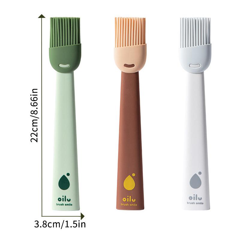 Silicone Bbq Oil Brush Basting Brush Diy Cake Bread Butter Baking Brushes Kitchen Cooking Barbecue Accessories Tools