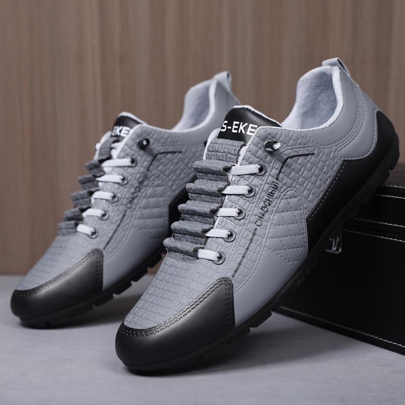 New casual shoes men's sports shoes quality selection men's shoes slow pull shoes leather surface casual shoes trendy shoes