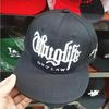 Cross Border Color Blocked Letter Embroidered Baseball Cap, European And American Casual Duckbill Cap,  Flat And Tre