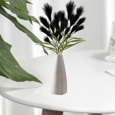 Pampas Grass Artificial Flowers Bohemian Style Realistic Non-fading Fluffy Simulation Faux Pampas Arrangements for Wedding Home Decoration