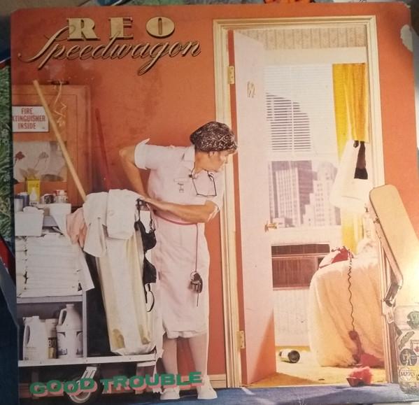

LP Record REO SPEEDWAGON - Good Trouble EPC32789 EPIC UK Rock Used