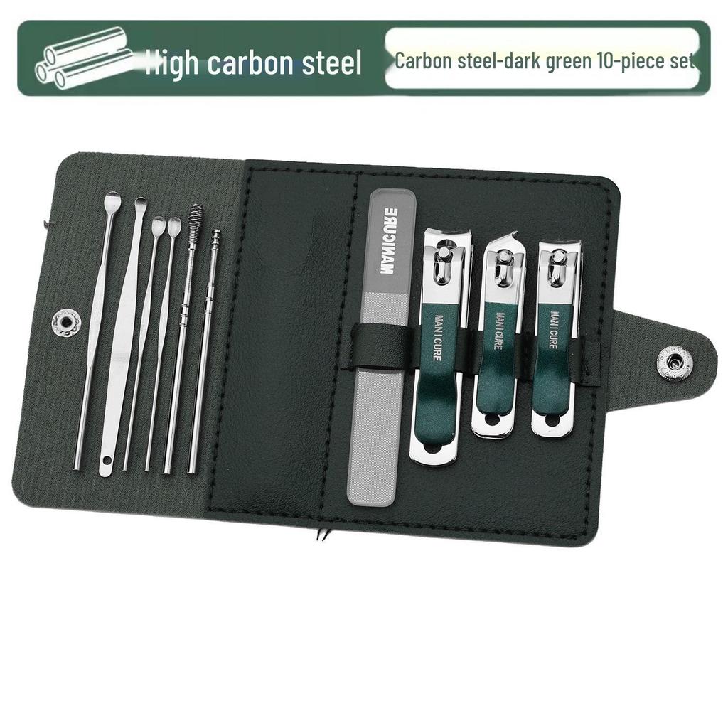 10-Piece Nail Clipper & Manicure Set – Portable Nail Care Tools