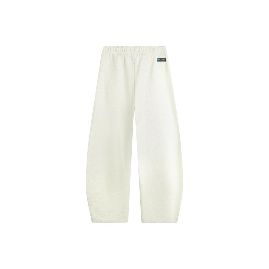 Li Ning Disney Loose Pattern Letter Printed Knit Sports Pants Women Bottoms AKLV846-5