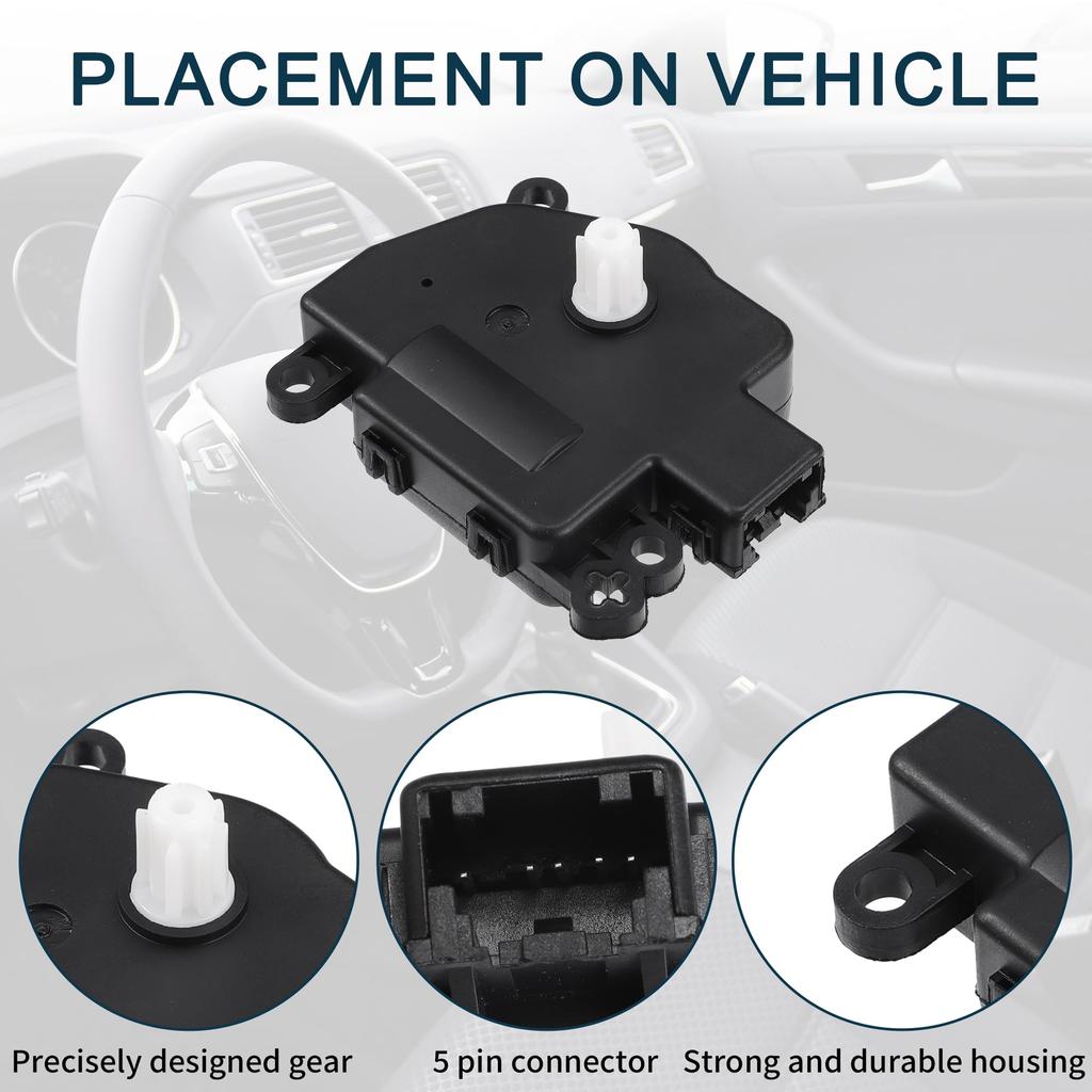 TUCKBOLD Jeep Grand Cherokee HVAC Heater Blend Air Door Control Actuator Replacement Durable No.68224186AA