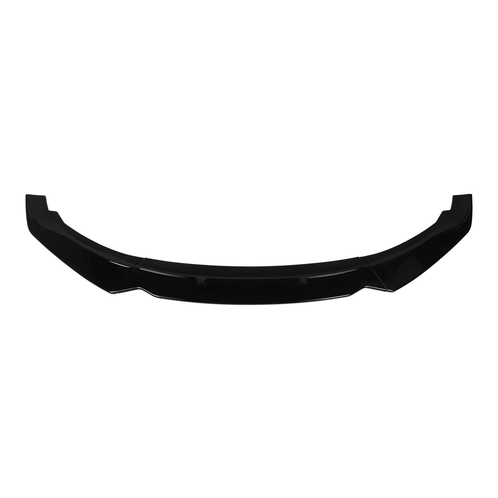 

3 PCS Car Front Bumper Lip Splitter Lip Chin Spoiler Kit for 2 Series F22 F23 2014 to 2021 Glossy чёрный