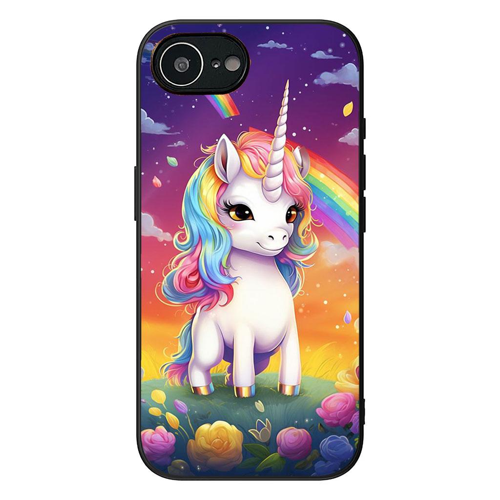 Unicorn Horse Comics Cartoon for Samsung Galaxy A25 A37 A57 A12 A14 A31 A41 A50 A51 A70 A71 A72 A21S A04 M15 Note 20 9 8 10 Case