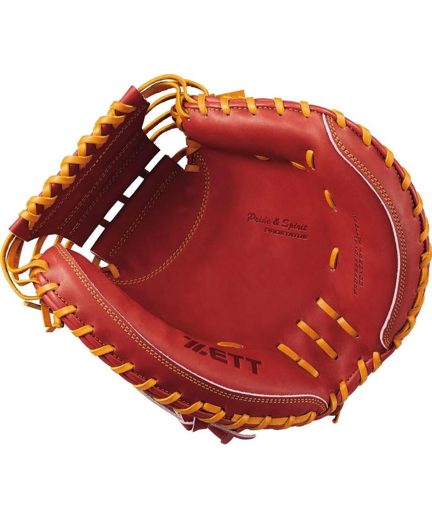 ZETT Pro Status Soft Baseball B Made in BRCB30960G Catcher's Mitt, Brown/Oak (3736), Japan,