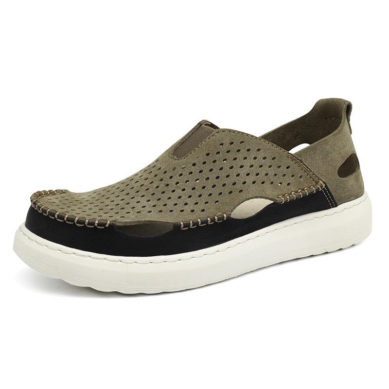 Men s Ultra-Light Breathable Summer Casual Hollow Sandals XL