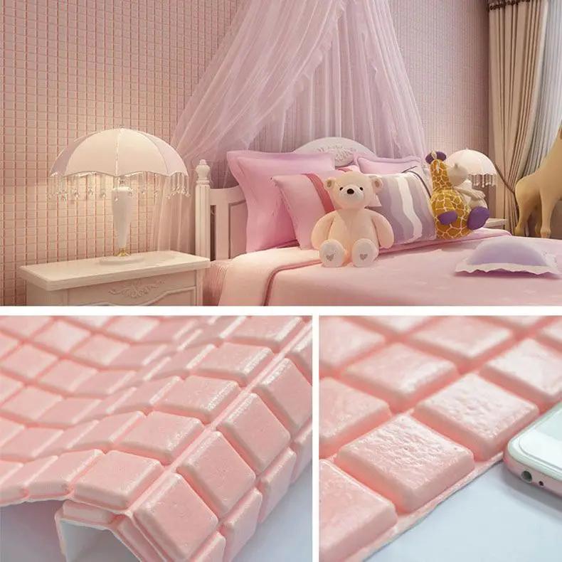 Wallpaper Paste 3D Wall Paste Thickened Foam Anti-collision Living Room Bedroom Decoration Refurbish Waterproof Moisture-proof