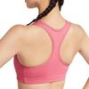 Nike Solid Color Medium Support One-Piece Padded Sports Tank Top Women Tops Pink BV3637-622