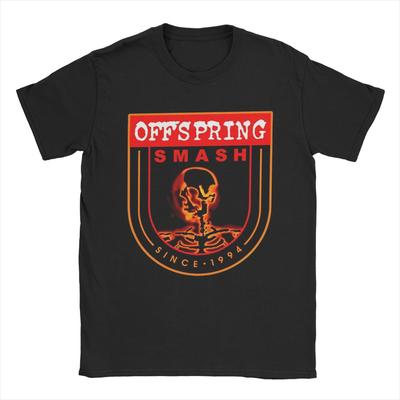 The Offspring Men's T Shirt Novelty Tees Short Sleeve O Neck T-Shirt Pure Cotton Graphic Clothing