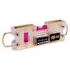 SK Tobi Level Ki ED-16TBLPGR Aluminum Spirit Level with Magnet, Pink Gold/Red