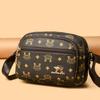 Large-capacity Fashionable Bag, High-end Retro Printed Single-shoulder Bag, Trendy Crossbody Women's Bag