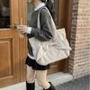 Japanese Style Tote Bag for Women Large Capacity Bow Shoulder Bag Fashi and Versatile Commuting Bag College Student Fashi