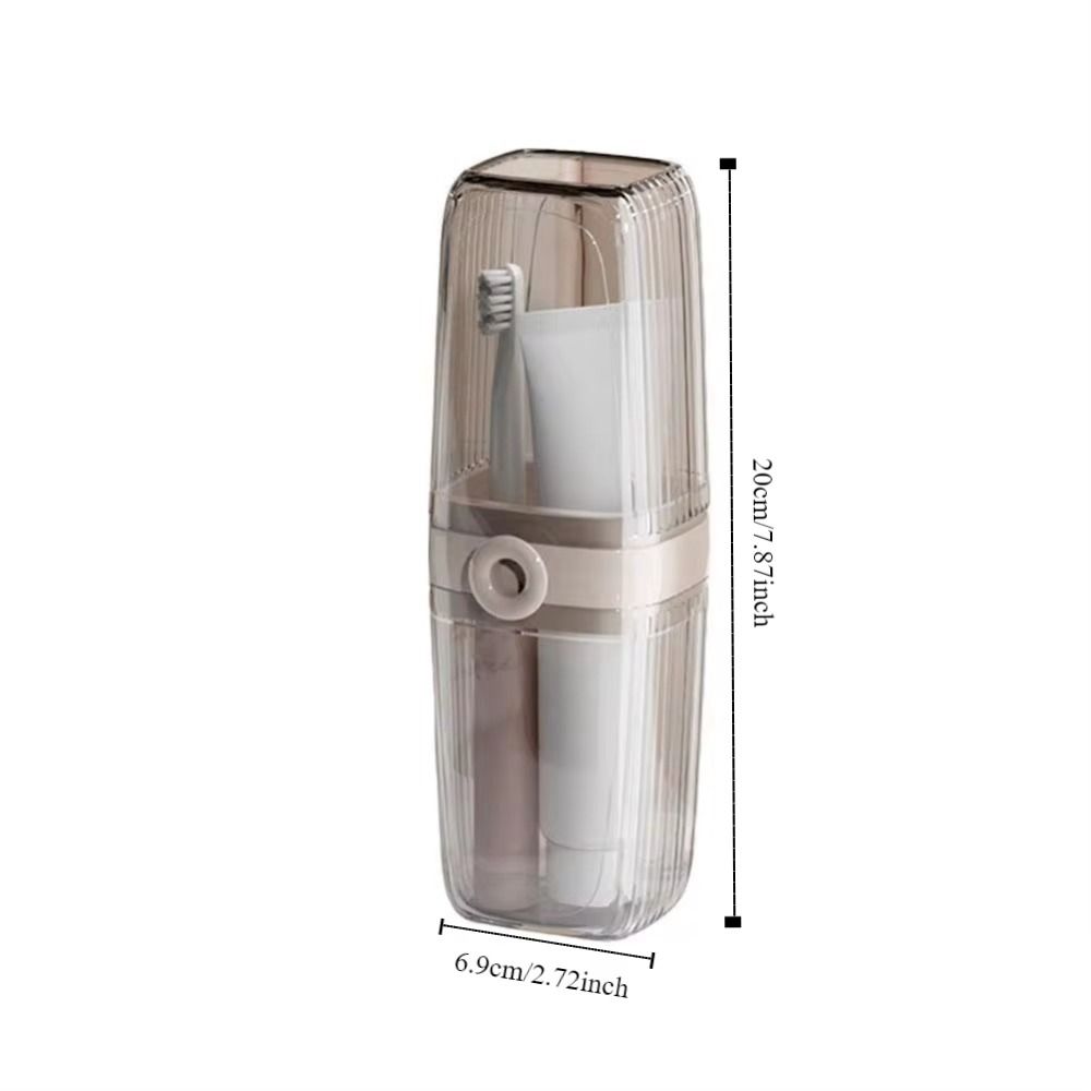 Portable Mouthwash Cup Light Luxury Toothbrush Box Lightweight Brushing Cup Bathroom