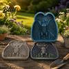 Artistic Patio Entrance Casting Garden Stone Mold Legends Stepping Accents Woodland Silicone Reusable Molds Animal