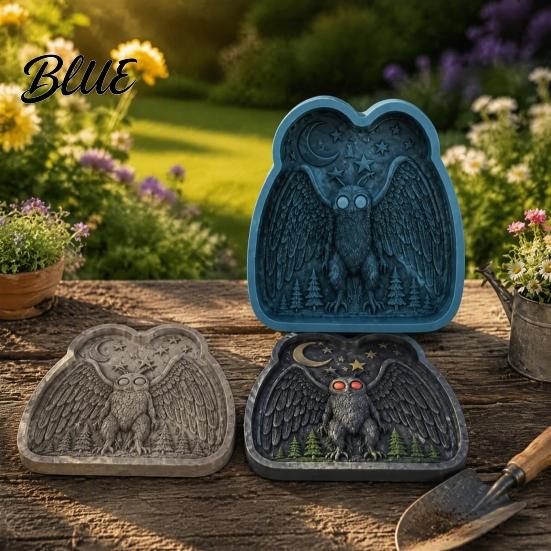 Artistic Patio Entrance Casting Garden Stone Mold Legends Stepping Accents Woodland Silicone Reusable Molds Animal