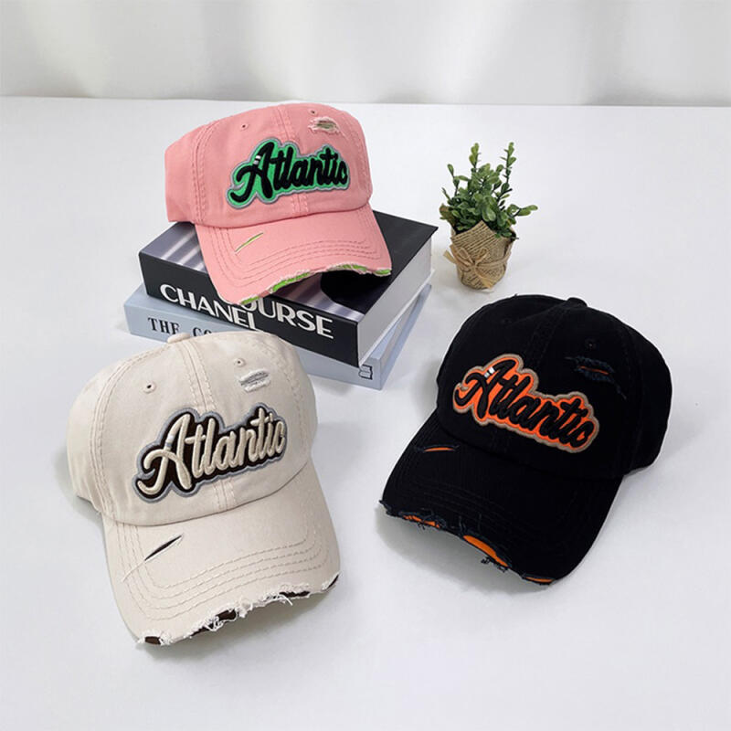 Younegg Hat Layered Ball Cap Retro Y2K Women Khaki