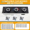 599-294 For Chevrolet Express Cargo Pasajeros GMC Savana 1500 HVAC A/C Heater Climate Control Panel Switch Front Control Module