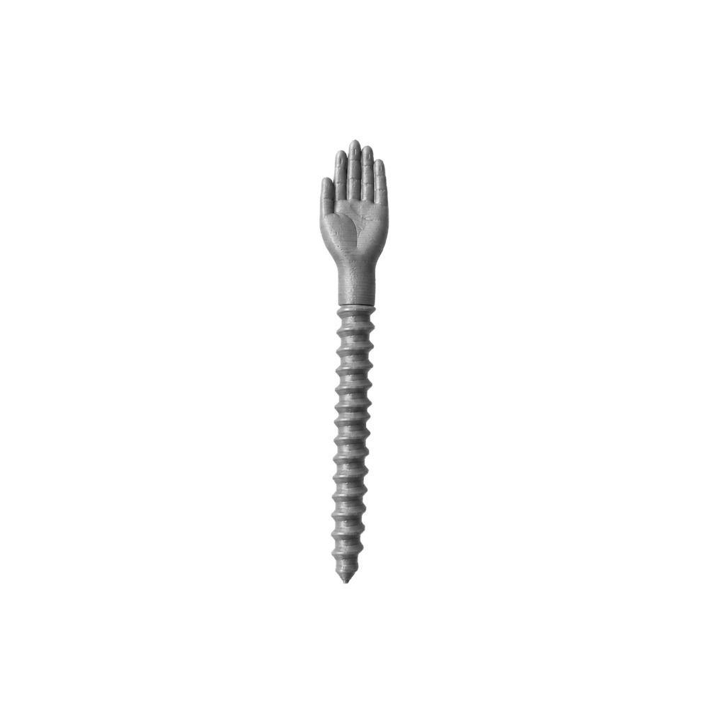 3D-gedruckter Handform-Schraubhaken Realistischer Wandhalter Schlüsselhalter Einzigartiger Schlüsselaufhänger Eingangsbereich