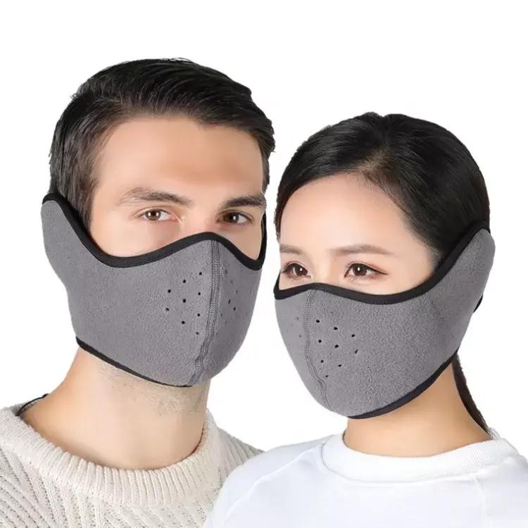 Winter Outdoor Skiing Cycling Mask Ear Mouth Cover Neck Warmer Windproof Reusable Cycling Snowboard Ski Hiking Sport Scarf