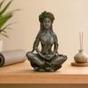 Zen Meditation Goddess Statue, Resin Tree Woman/Man Figurine, Yoga Tree of Life Mystical Sculpture, Spiritual Gift for Home Office Decor