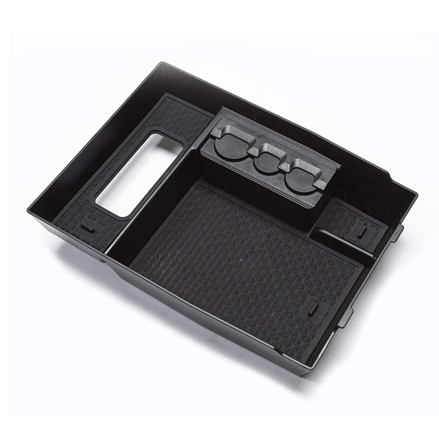 

SXCY Mazda Console for Mazda Armrest Storage Accessory Tray with Rubber Noise Custom Interior Black CX-8 Box/Tray CX-8 KG5P/KG2P Models, Box, Box,