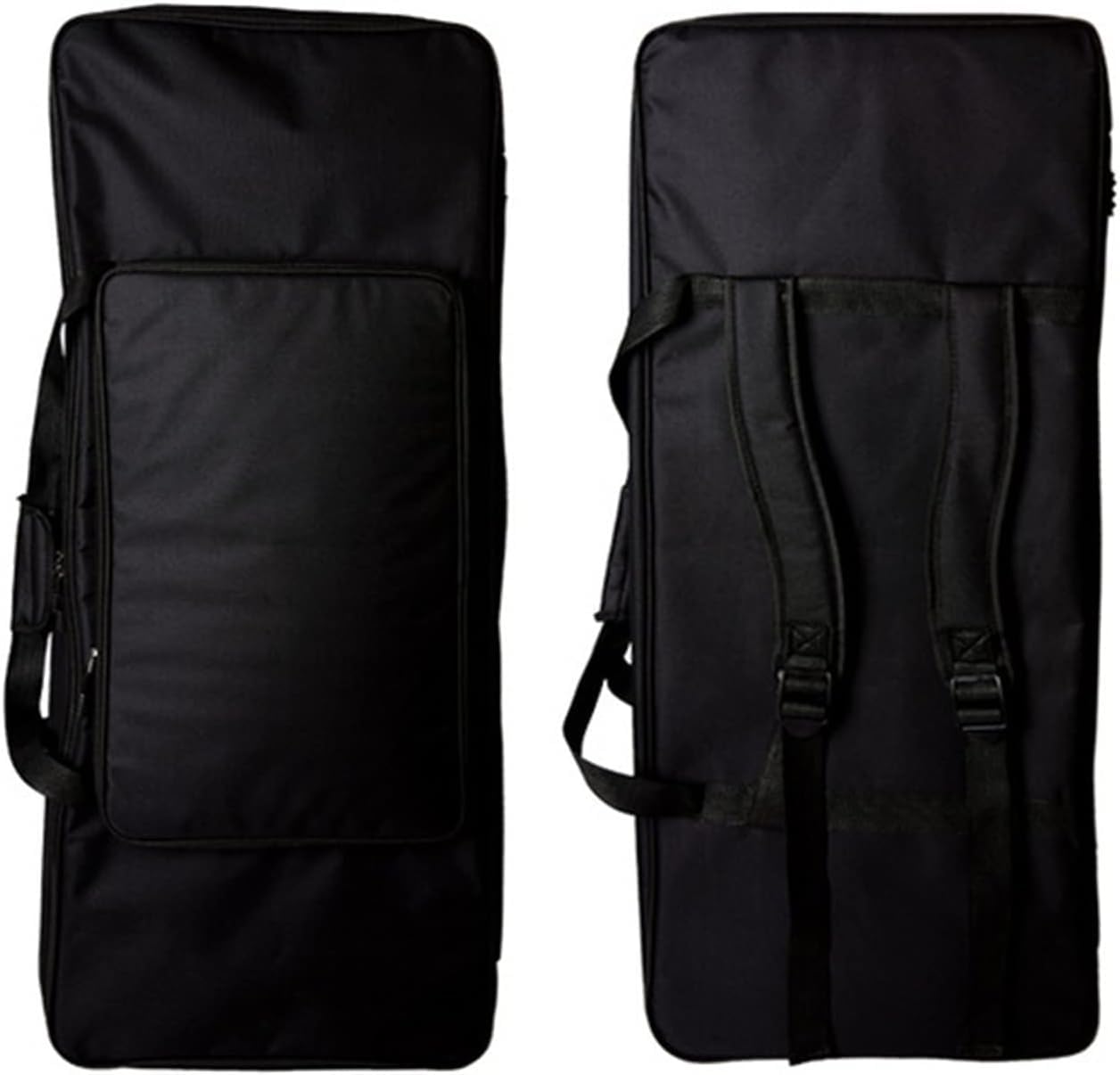 

keyboard case backpack electronic waterproof dustproof bag electronic piano shockproof abrasion resistant durable 61-key (black) [used] чёрный
