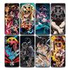 Japan Anime Demon Slayer tālruņa futrālis Huawei Mate 10 20 40 40Rs Y6 Y7 Y7a Y8s Y8p Y9a Enjoy 20e 2019 Lite Pro Plus melns vāciņš